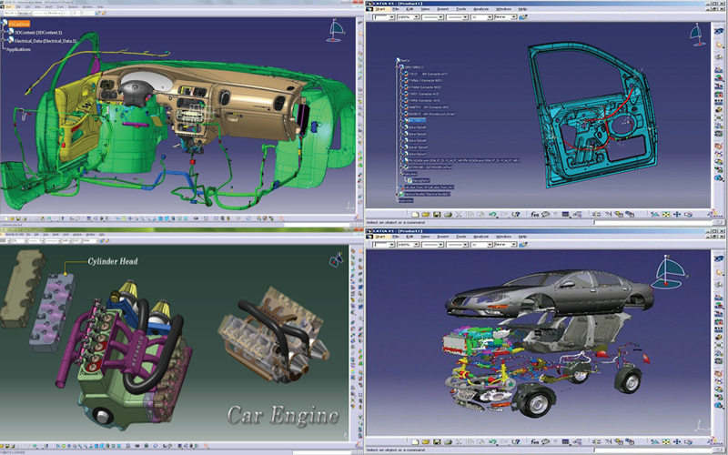 3D CAD Solution (CATIA V5)